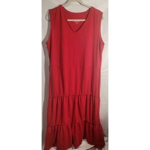 Vintage Denim & Company D&Co. Women's Size Large Paisley Print Purple / Pink‎